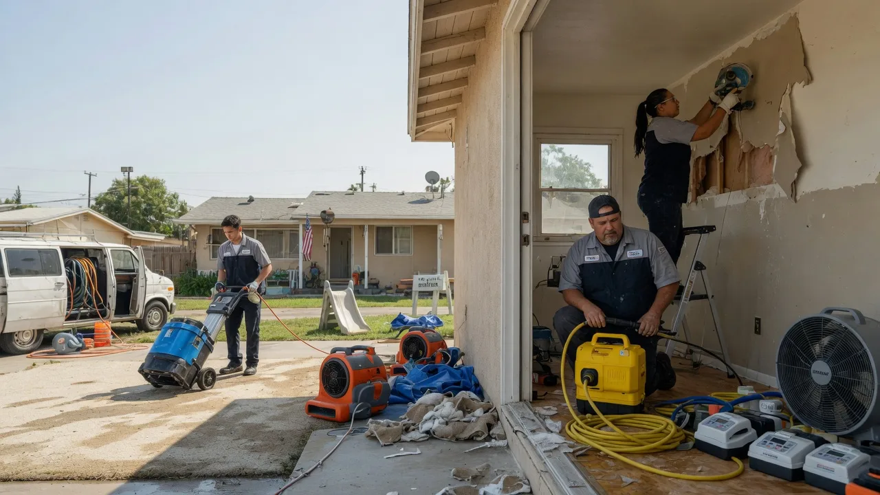 Water Damage Restoration in Mullin, TX near me